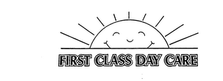 FIRST CLASS DAY CARE logo