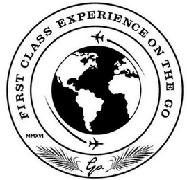 FIRST CLASS EXPERIENCE ON THE GO MMXVI GO logo