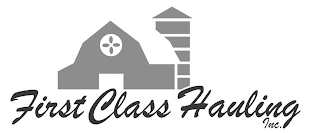 FIRST CLASS HAULING INC. logo