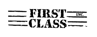 FIRST CLASS INC. logo