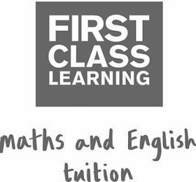 FIRST CLASS LEARNING MATHS AND ENGLISH TUITION logo
