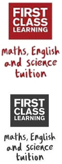 FIRST CLASS LEARNING MATHS, ENGLISH AND SCIENCE TUITION logo