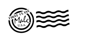 FIRST CLASS MALE U.S.A. logo