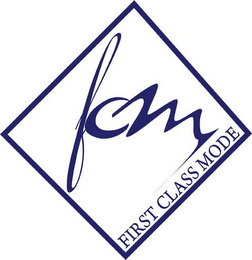 FIRST CLASS MODE FCM logo
