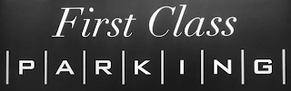 FIRST CLASS PARKING logo