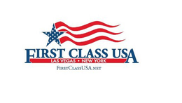 FIRST CLASS USA LAS VEGAS NEW YORK FIRSTCLASSUSA.NET logo