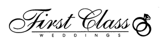 FIRST CLASS WEDDINGS logo