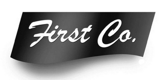 FIRST CO.