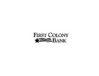 FIRST COLONY BANK logo