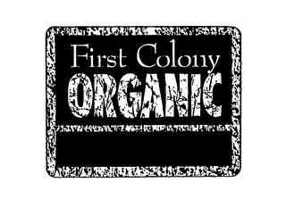 FIRST COLONY ORGANIC logo