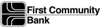 FIRST COMMUNITY BANK logo