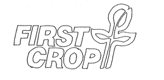 FIRST CROP logo