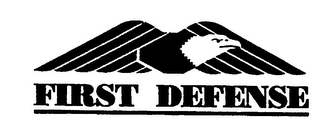 FIRST DEFENSE logo