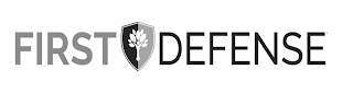 FIRST DEFENSE logo