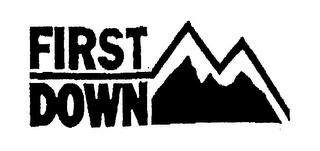 FIRST DOWN logo