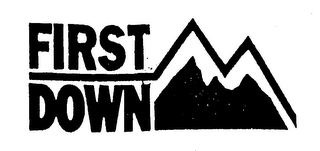FIRST DOWN logo