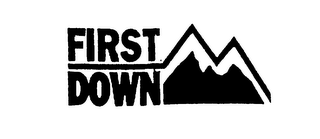 FIRST DOWN logo