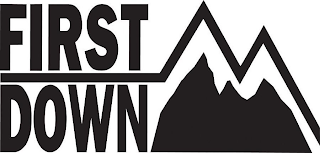 FIRST DOWN logo