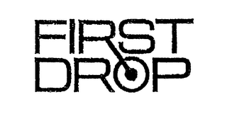 FIRST DROP logo