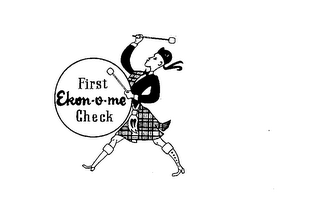 FIRST EKON-O-ME CHECK logo