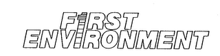 FIRST ENVIRONMENT logo