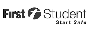 FIRST F STUDENT START SAFE logo