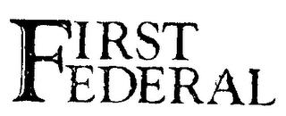 FIRST FEDERAL logo
