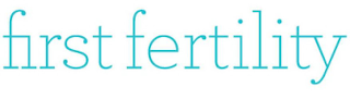 FIRST FERTILITY logo