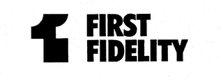 FIRST FIDELITY 1 logo