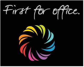 FIRST FOR OFFICE. logo