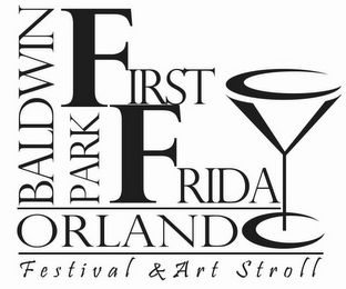FIRST FRIDAY ORLANDO BALDWIN PARK FESTIVAL & ART STROLL logo