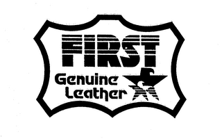 FIRST GENUINE LEATHER logo