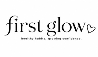 FIRST GLOW HEALTHY HABITS. GROWING CONFIDENCE. logo