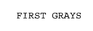 FIRST GRAYS logo