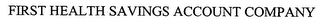 FIRST HEALTH SAVINGS ACCOUNT COMPANY logo