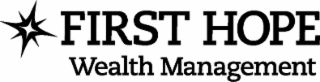 FIRST HOPE WEALTH MANAGEMENT