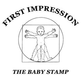 FIRST IMPRESSION THE BABY STAMP logo