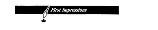 FIRST IMPRESSIONS logo
