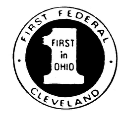 FIRST IN OHIO FIRST FEDERAL CLEVELAND logo
