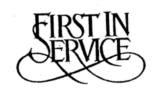 FIRST IN SERVICE logo