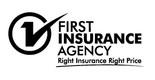 FIRST INSURANCE AGENCY RIGHT INSURANCE RIGHT PRICE 1 logo
