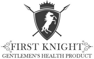 FIRST KNIGHT GENTLEMEN'S HEALTH PRODUCT logo