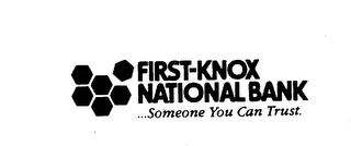 FIRST-KNOX NATIONAL BANK ...SOMEONE YOUCAN TRUST. logo