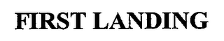 FIRST LANDING logo