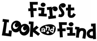 FIRST LOOK AND FIND logo