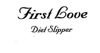 FIRST LOVE DIET SLIPPER logo