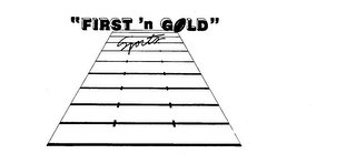 "FIRST 'N GOLD" SPORTS logo