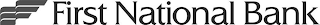FIRST NATIONAL BANK logo