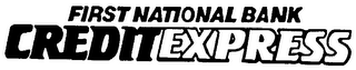 FIRST NATIONAL BANK CREDIT EXPRESS logo