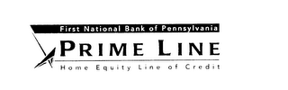 FIRST NATIONAL BANK OF PENNSYLVANIA PRIME LINE HOME EQUITY LINE OF CREDIT logo